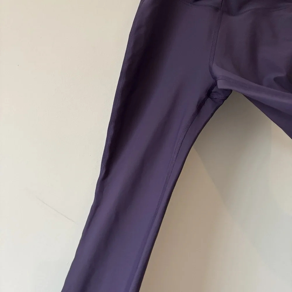 Old Navy Active Powersoft Flare Leggings Girls Large (10-12) Purple Sporty NWT